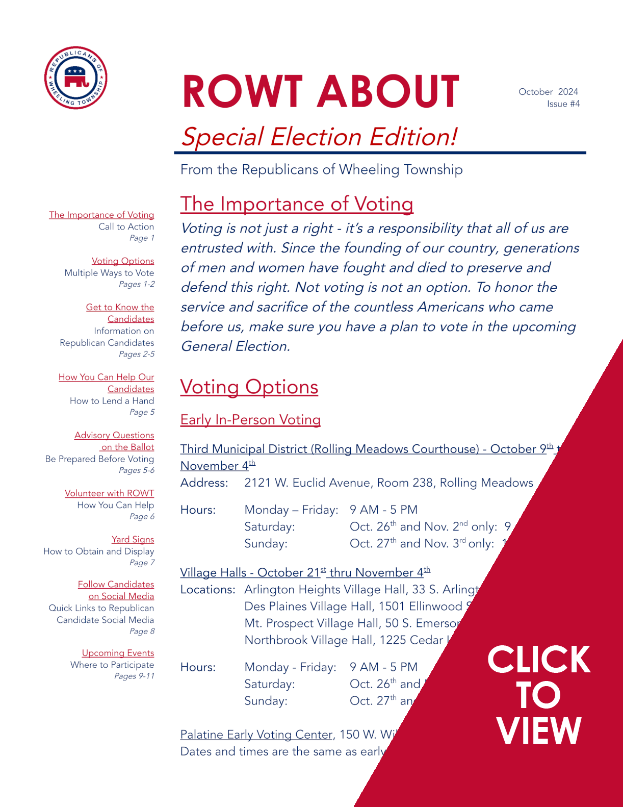 Newsletter Preview - Click to view